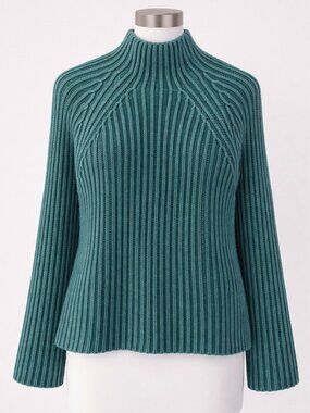 Kate & Sam Bell Sleeve Chunky Knit Sweater